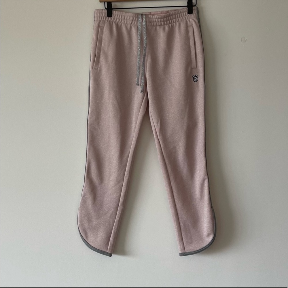 Converse × Miley Cyrus pink/silver track pants.‎ Size XS